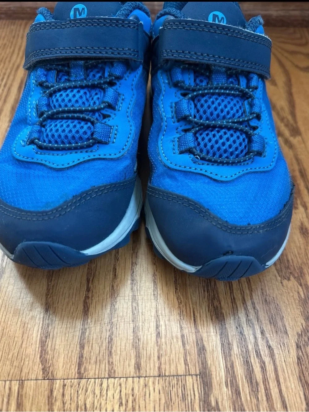 Merrell Moab Speed Waterproof Shoes Boys 13 Blue